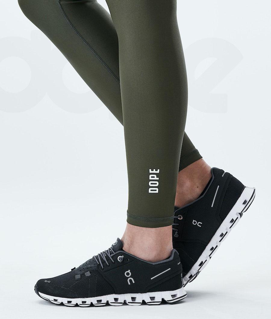 Dope Lofty Tech Leggings Damen Olivgrün Grün | CH1274EX