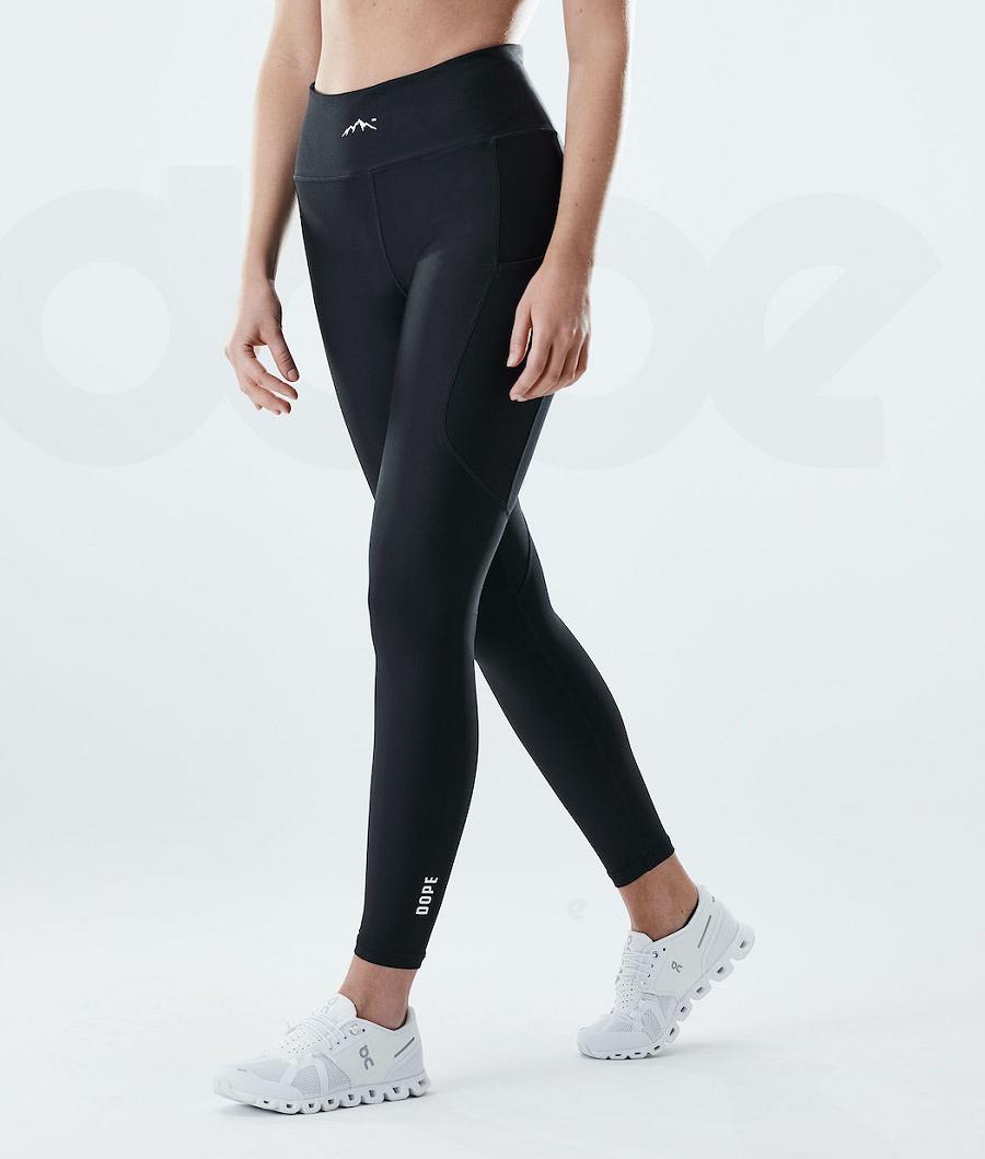 Dope Lofty Tech Leggings Damen Schwarz | CH1270NB