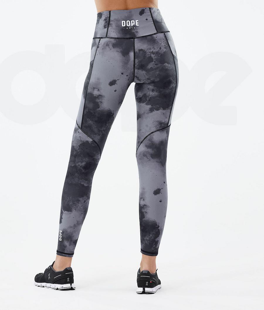 Dope Lofty Tech Leggings Damen Schwarz | CH1272QZ