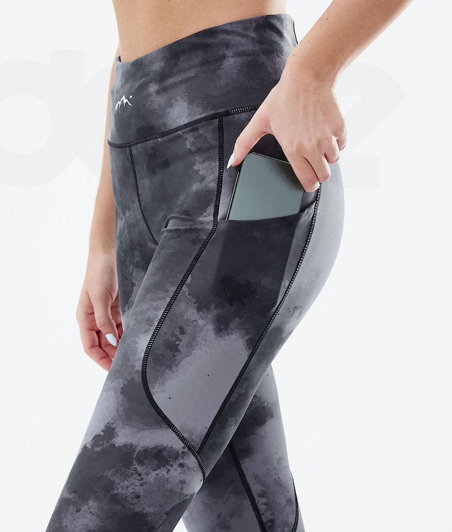 Dope Lofty Tech Leggings Damen Schwarz | CH1272QZ