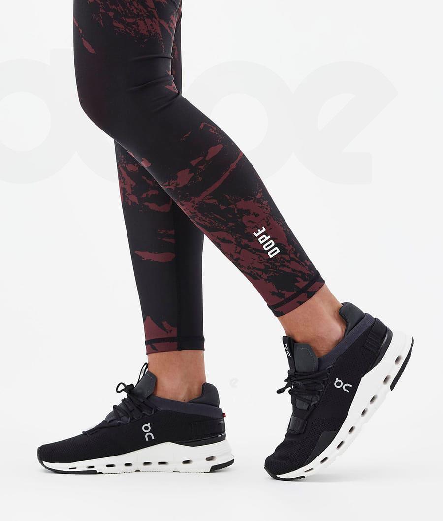 Dope Lofty Tech Paint Leggings Damen Bordeaux | CH1261HK