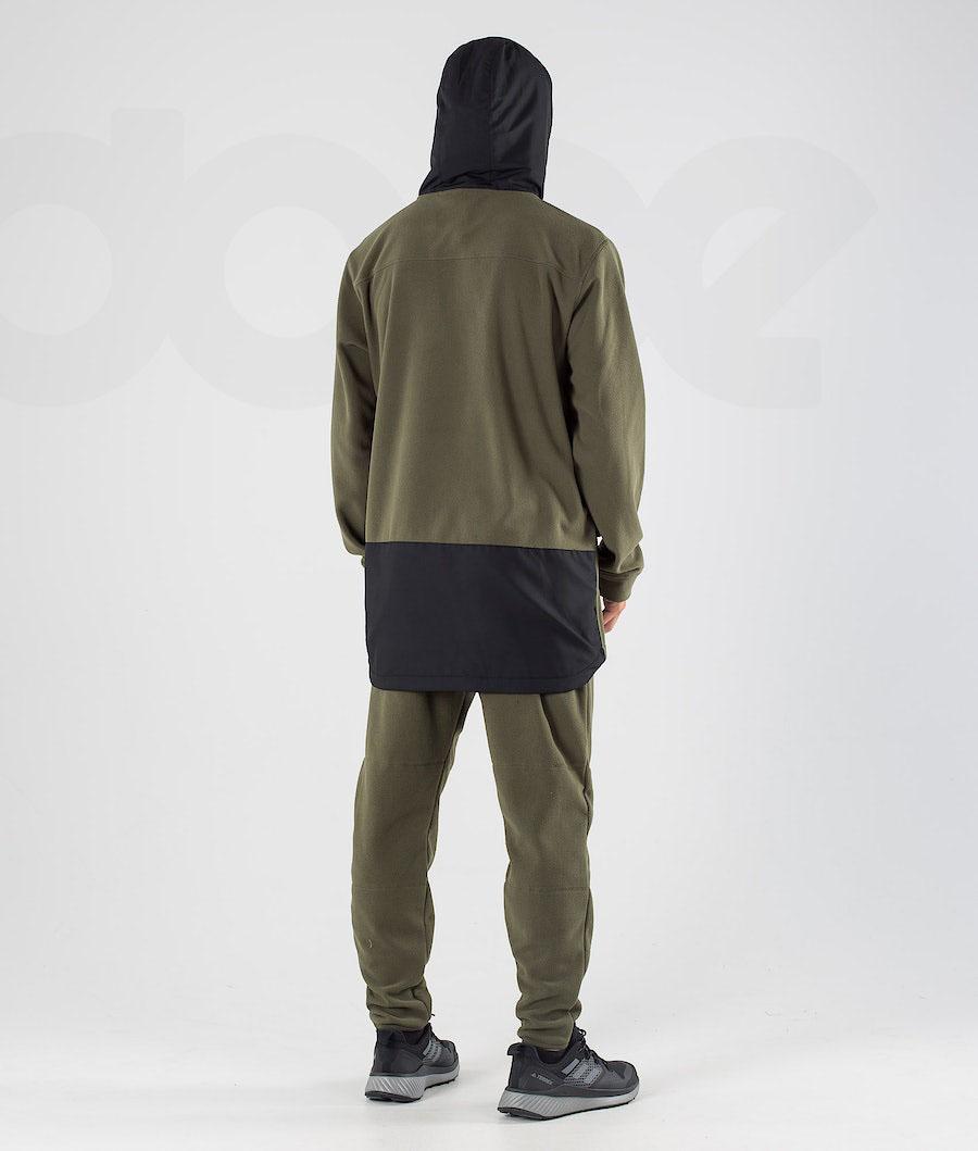 Dope Loyd Fleece Herren Schwarz Olivgrün Grün | CH2026QZ