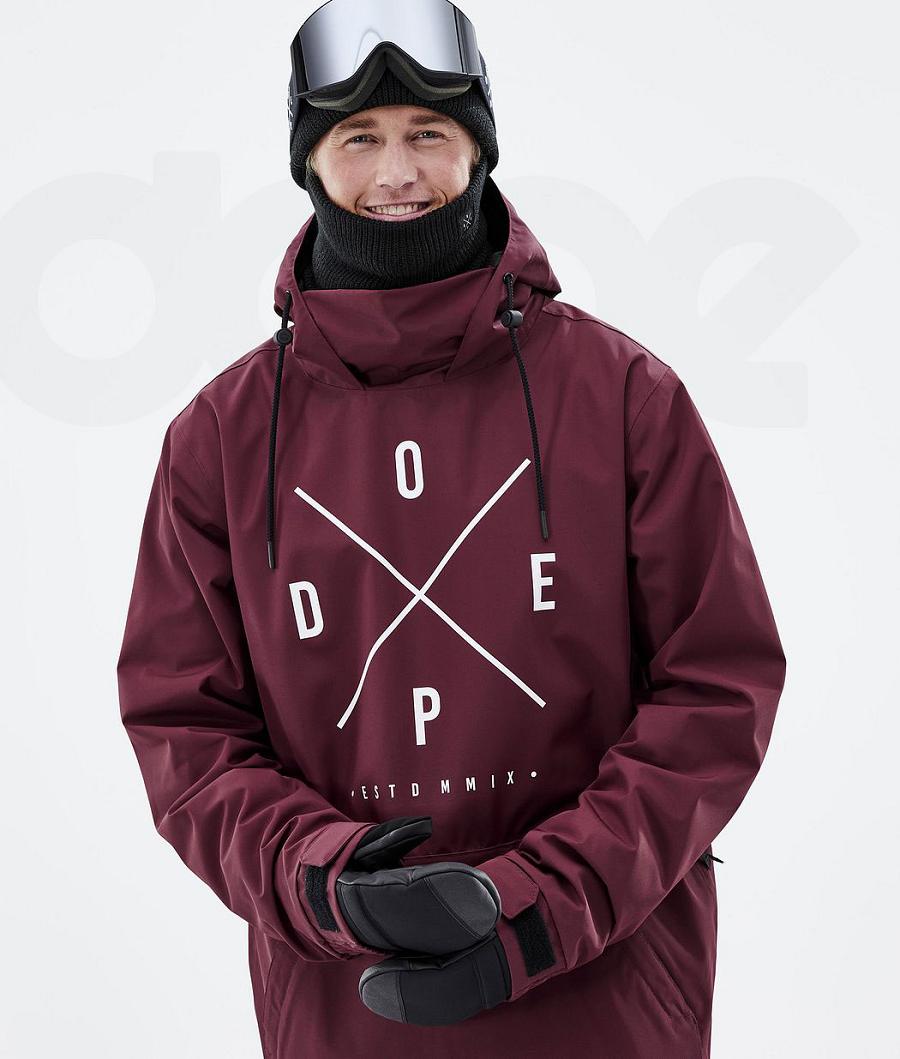 Dope Migoo 2X-Up Skijacken Herren Bordeaux | CH2134TV