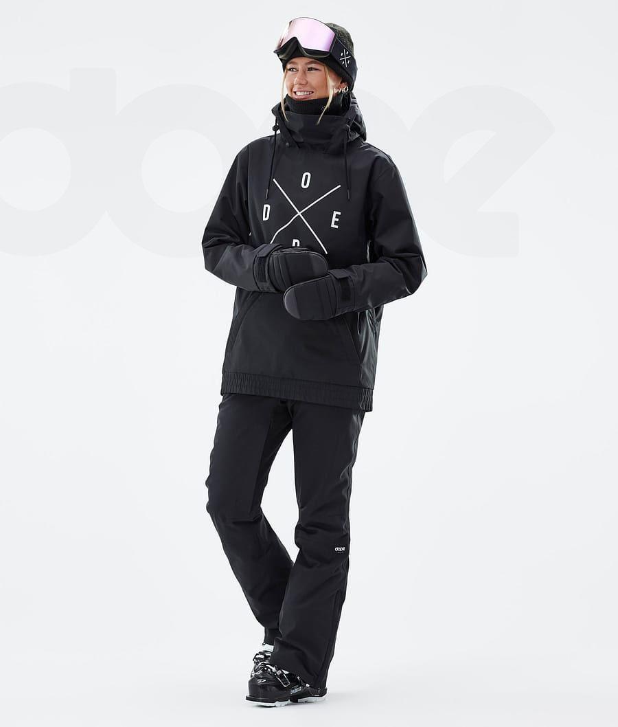 Dope Migoo W 2X-Up Skijacken Damen Schwarz | CH1401MA