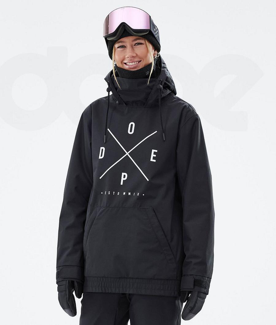 Dope Migoo W 2X-Up Skijacken Damen Schwarz | CH1401MA