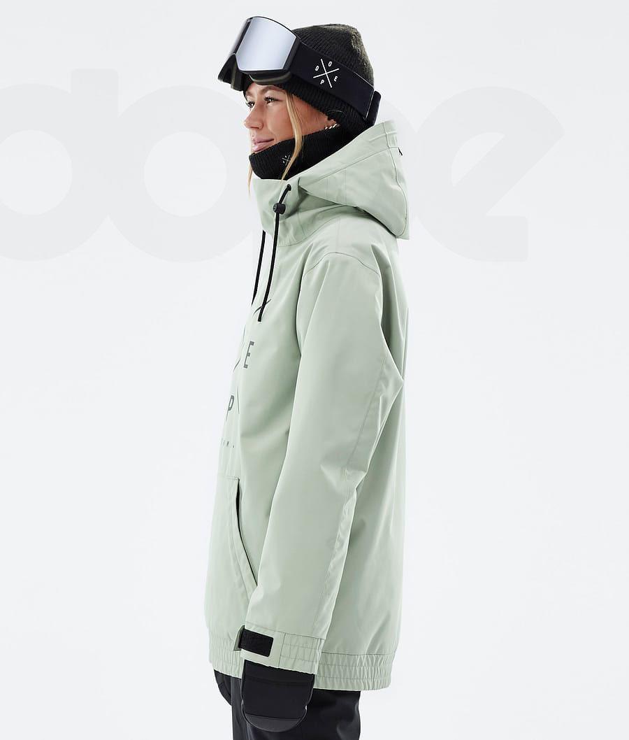 Dope Migoo W 2X-Up Snowboardjacken Damen Grün | CH1570DN