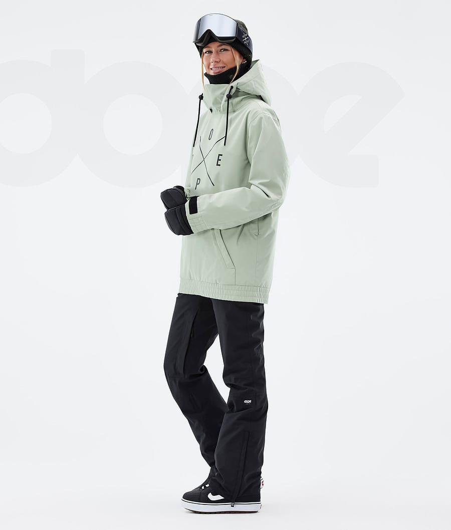 Dope Migoo W 2X-Up Snowboardjacken Damen Grün | CH1570DN