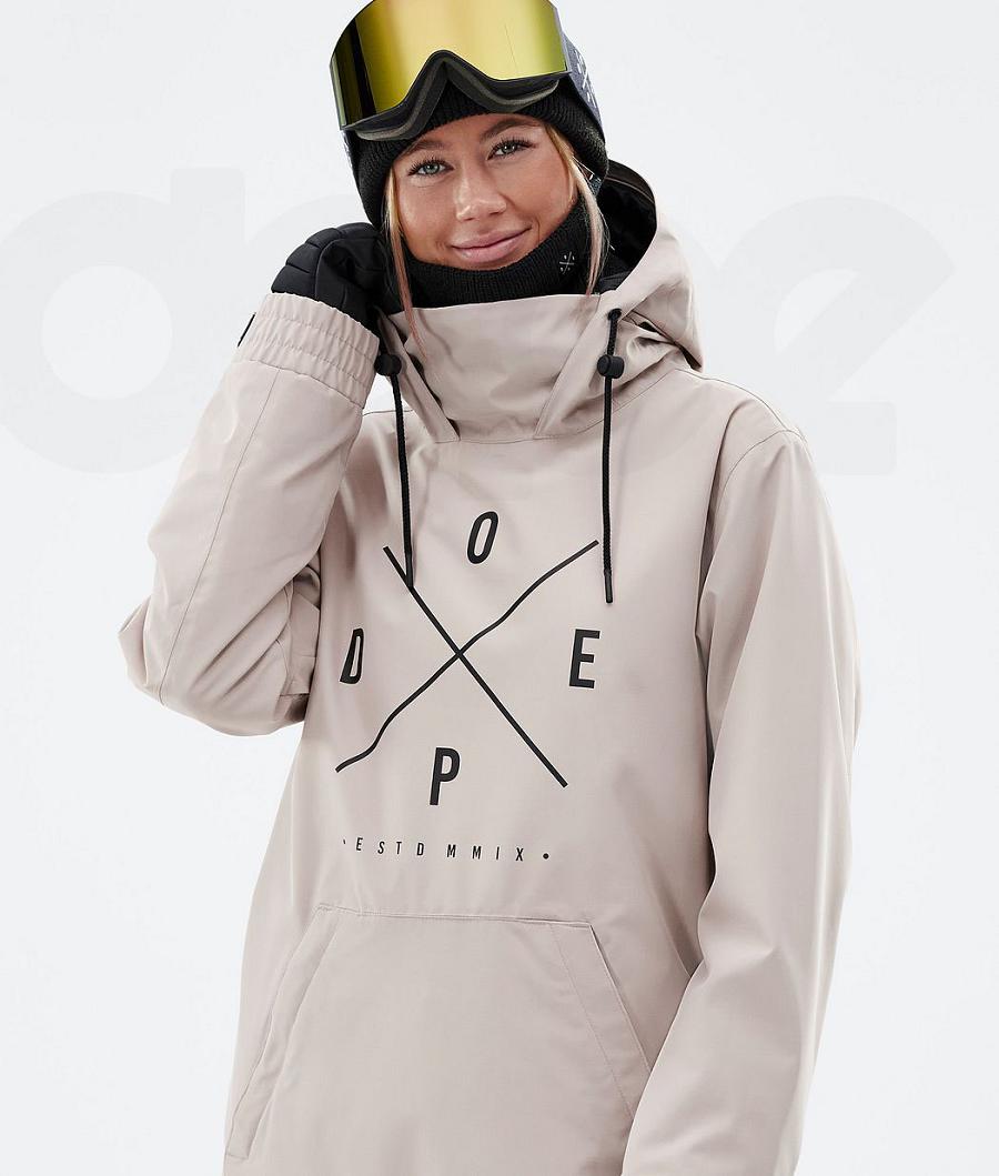 Dope Migoo W 2X-Up Snowboardjacken Damen Braun | CH1572GL