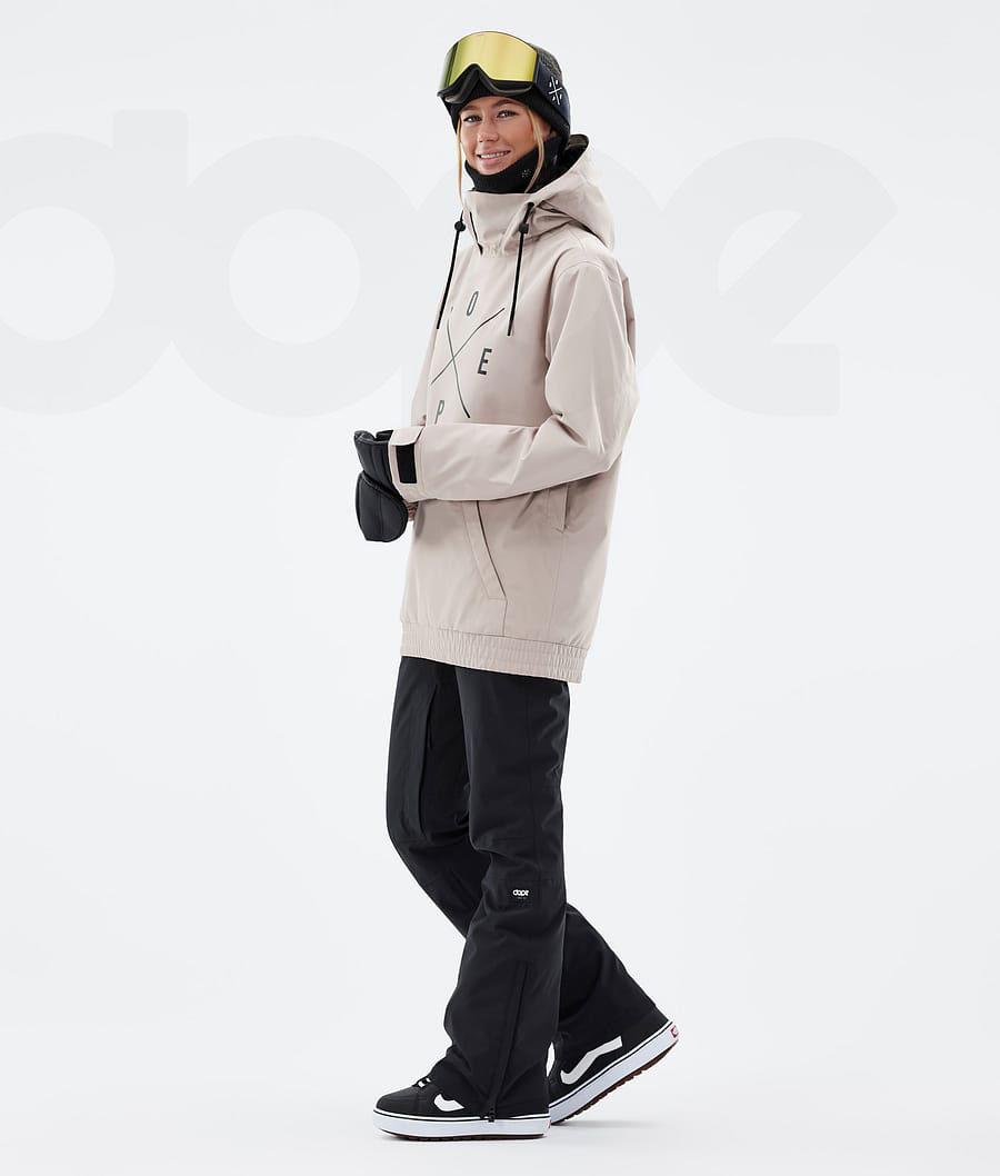 Dope Migoo W 2X-Up Snowboardjacken Damen Braun | CH1572GL