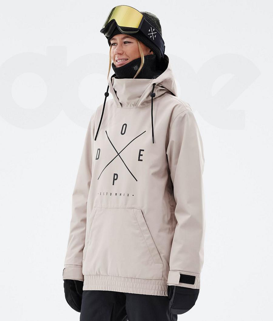 Dope Migoo W 2X-Up Snowboardjacken Damen Braun | CH1572GL