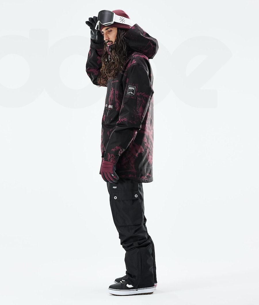 Dope Mojo Paint Snowboardjacken Herren Bordeaux | CH2261WY