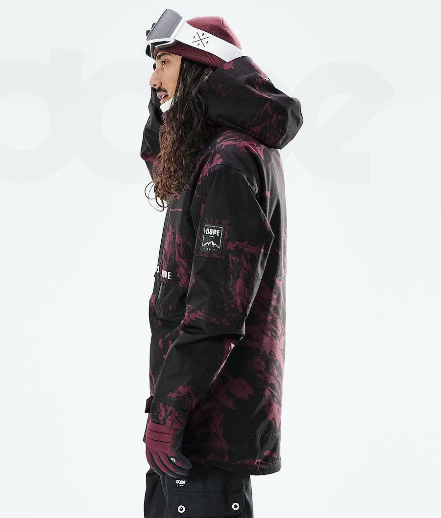 Dope Mojo Paint Snowboardjacken Herren Bordeaux | CH2261WY