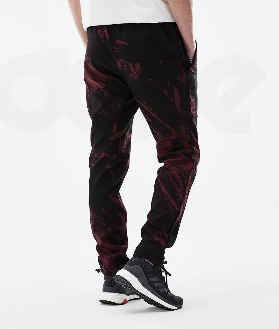 Dope Nomad Paint Outdoorhose Herren Bordeaux | CH2391DN