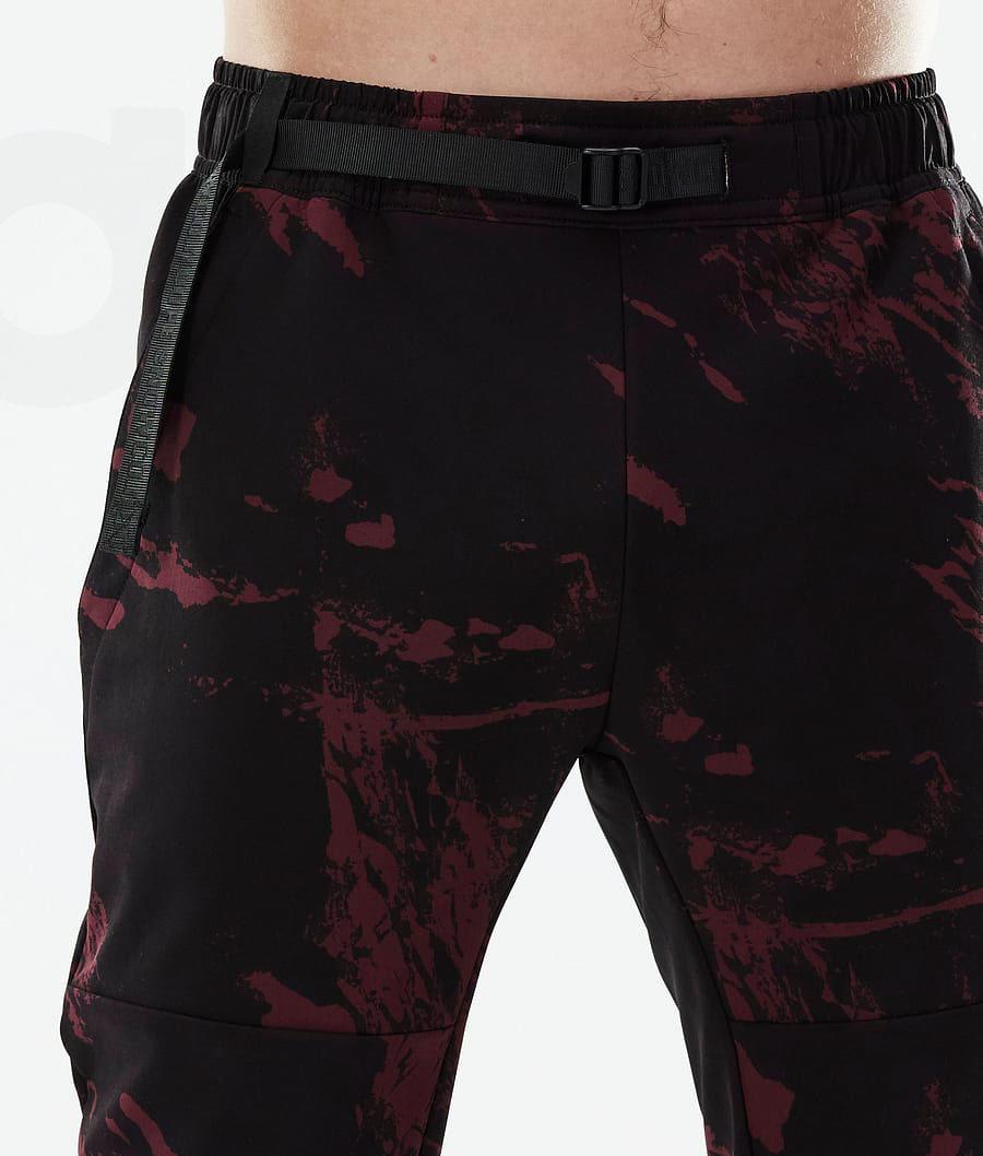 Dope Nomad Paint Outdoorhose Herren Bordeaux | CH2391DN