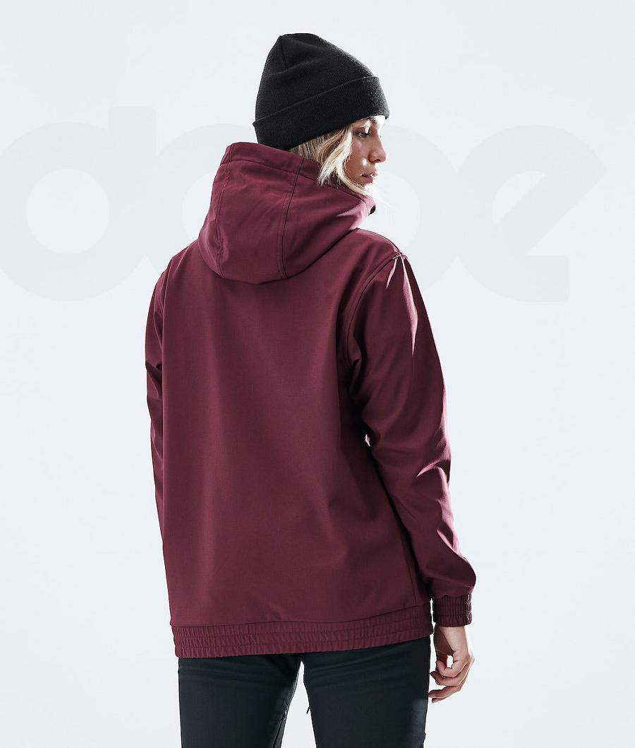 Dope Nomad W Outdoor-jacken Damen Bordeaux | CH1322NB