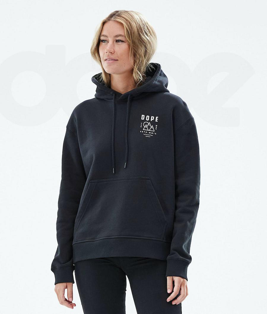 Dope Ozed W Hoodie Damen Schwarz | CH1227IS