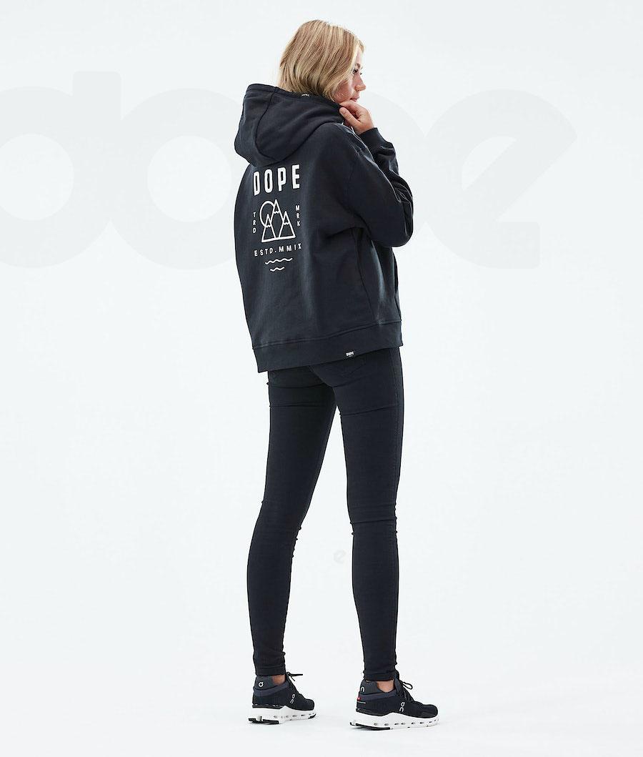 Dope Ozed W Hoodie Damen Schwarz | CH1227IS