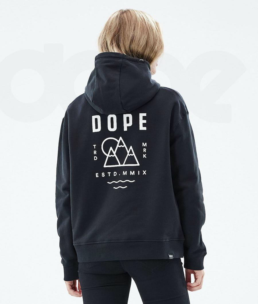 Dope Ozed W Hoodie Damen Schwarz | CH1227IS