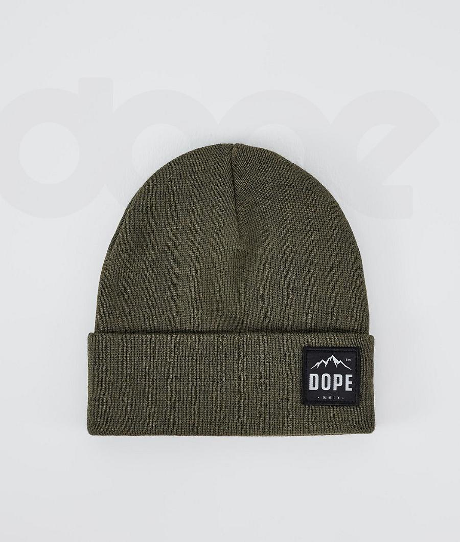 Dope Paradise Mütze Damen Olivgrün Grün | CH1043YU