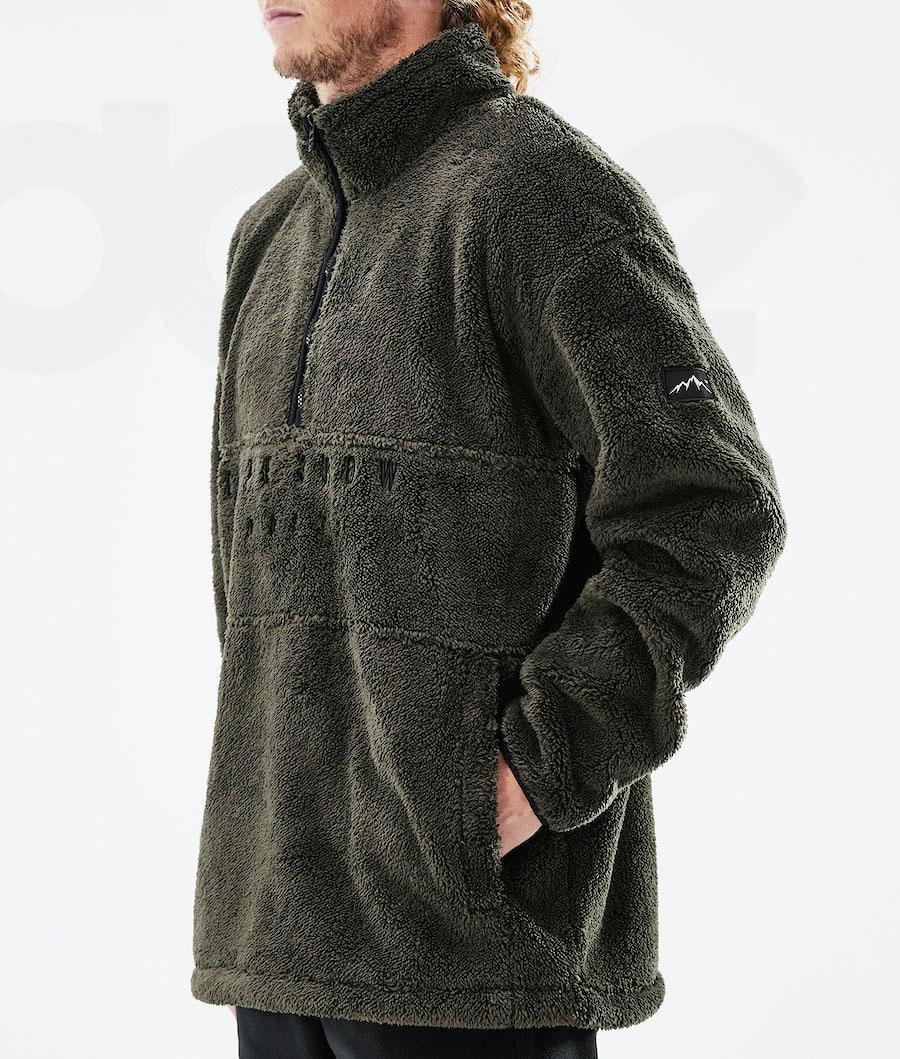 Dope Pile 2021 Fleece Herren Olivgrün Grün | CH2015HK