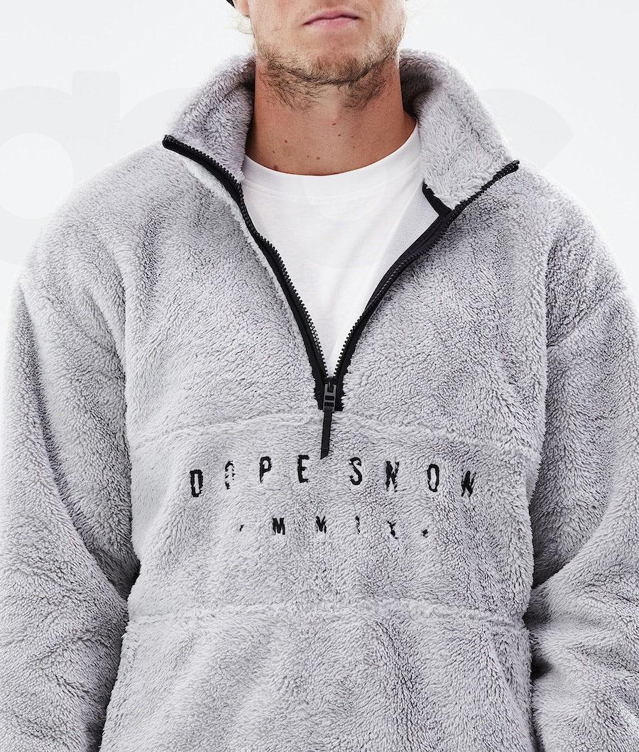 Dope Pile 2021 Fleece Herren Silber | CH2016JJ