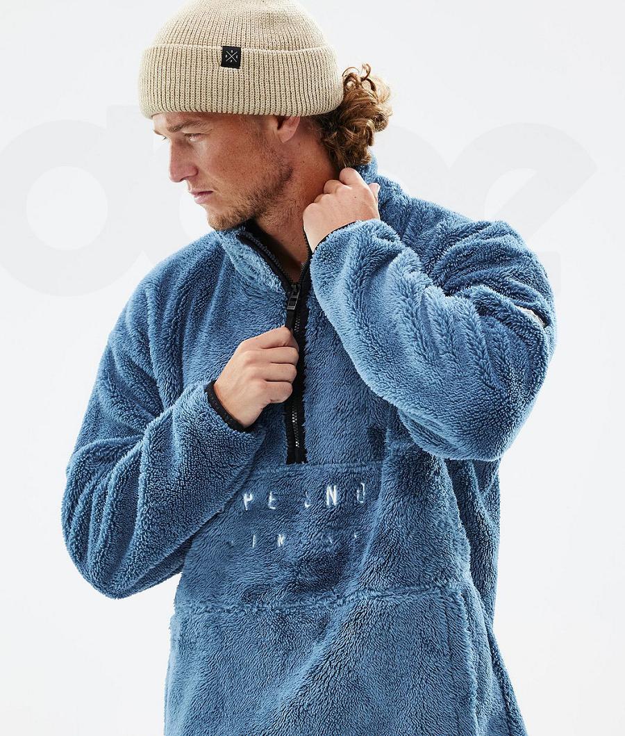 Dope Pile Fleece Herren Blau Grau | CH2020XF