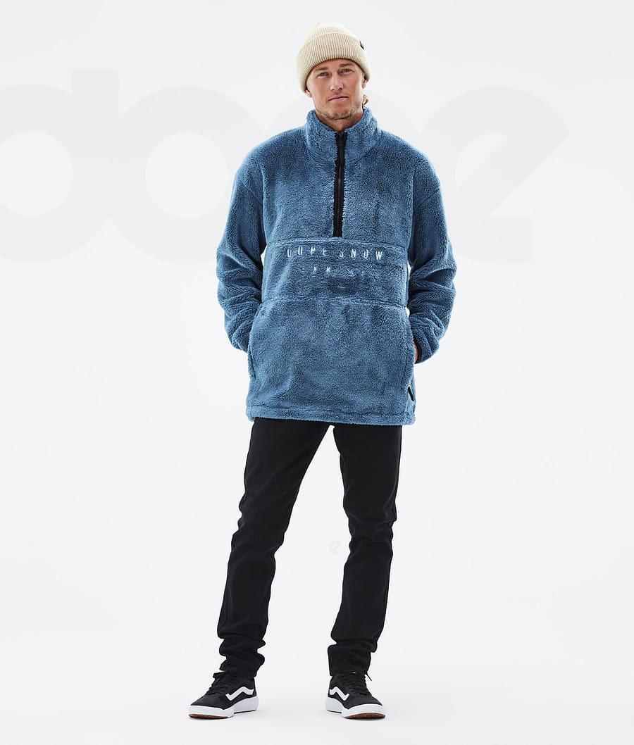 Dope Pile Fleece Herren Blau Grau | CH2020XF