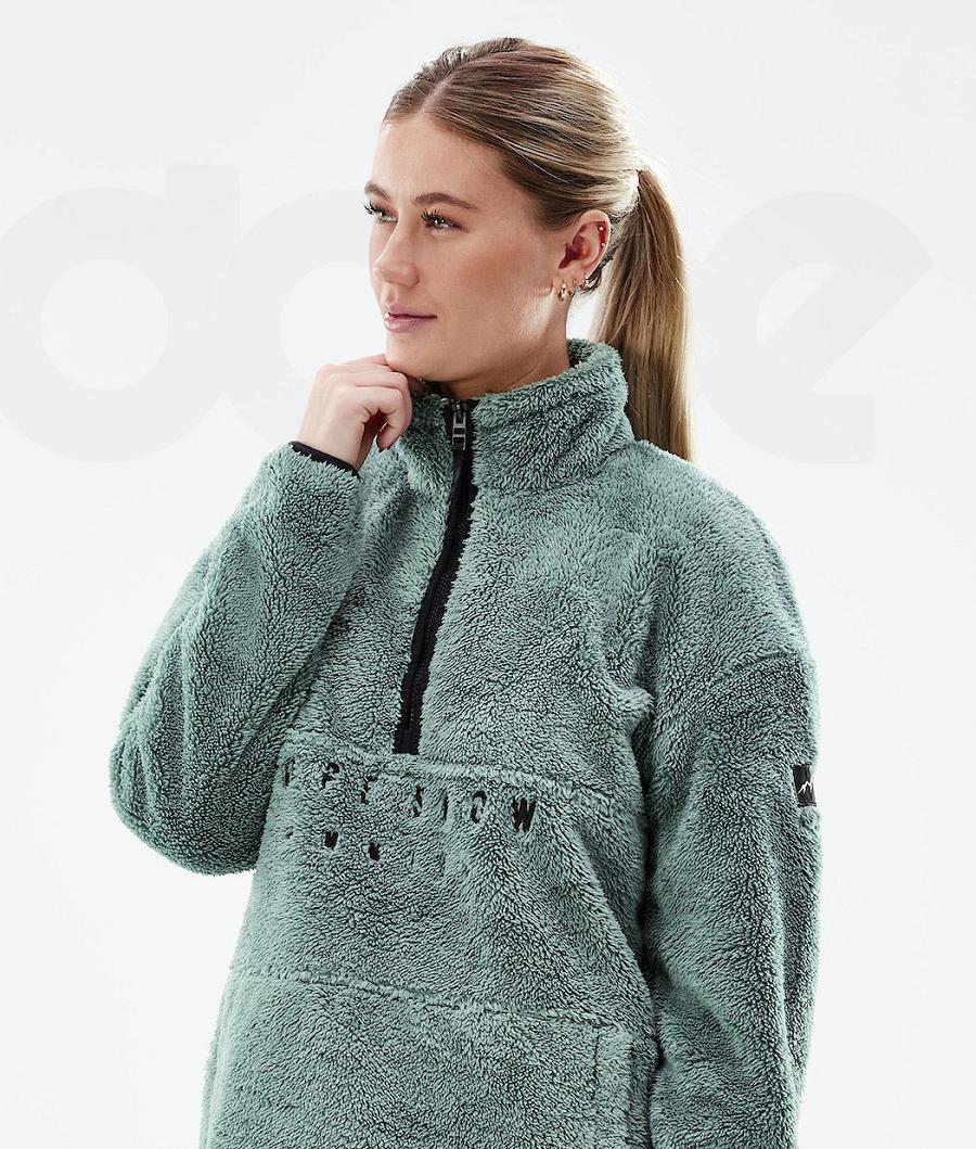 Dope Pile W 2021 Fleece Damen Grün | CH1186LH