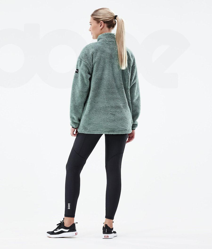 Dope Pile W 2021 Fleece Damen Grün | CH1186LH