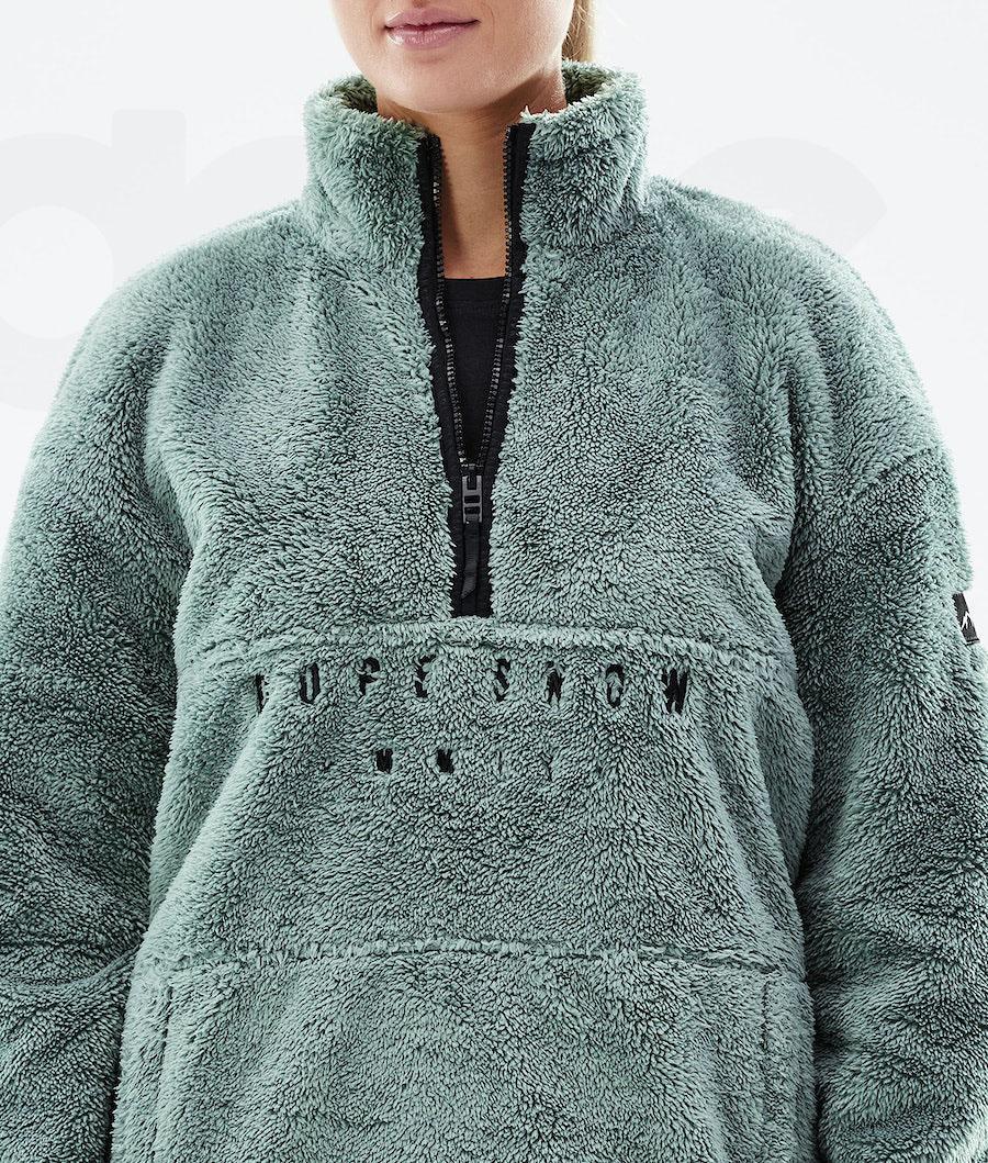 Dope Pile W 2021 Fleece Damen Grün | CH1186LH