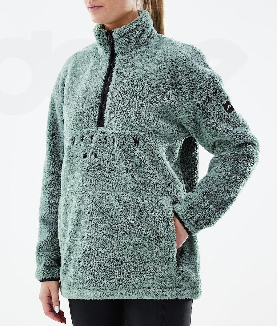 Dope Pile W 2021 Fleece Damen Grün | CH1186LH