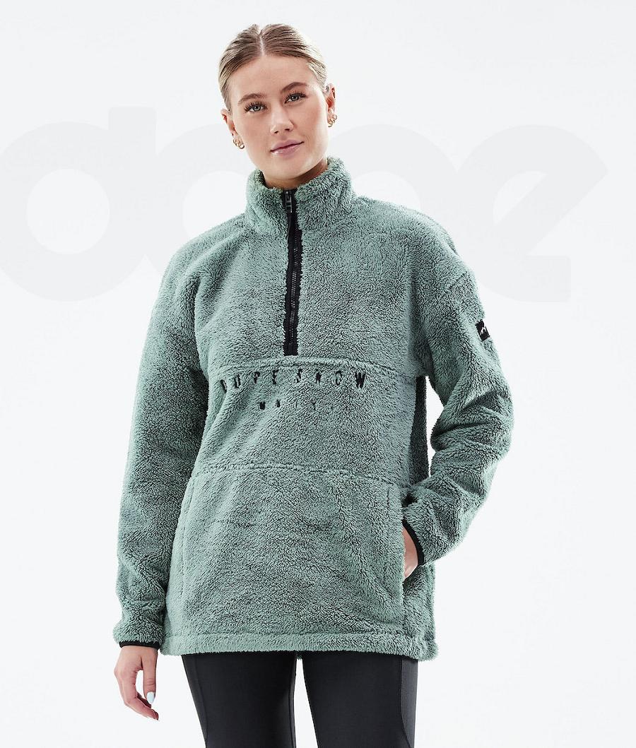 Dope Pile W 2021 Fleece Damen Grün | CH1186LH