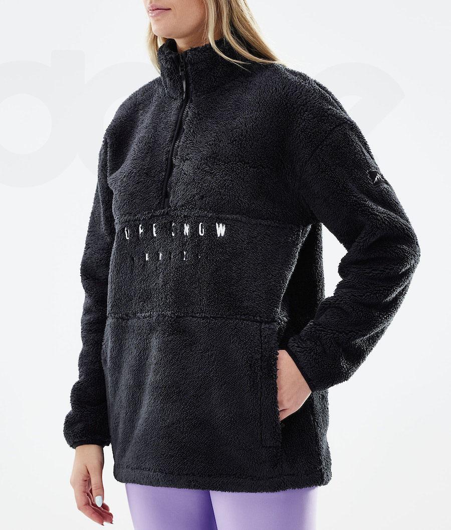 Dope Pile W 2021 Fleece Damen Schwarz | CH1187ZG