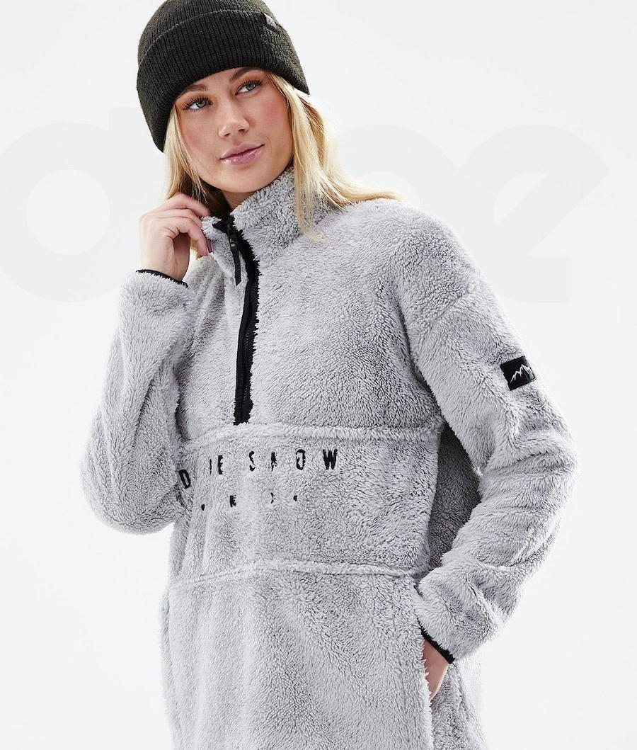 Dope Pile W 2021 Fleece Damen Silber | CH1189CE