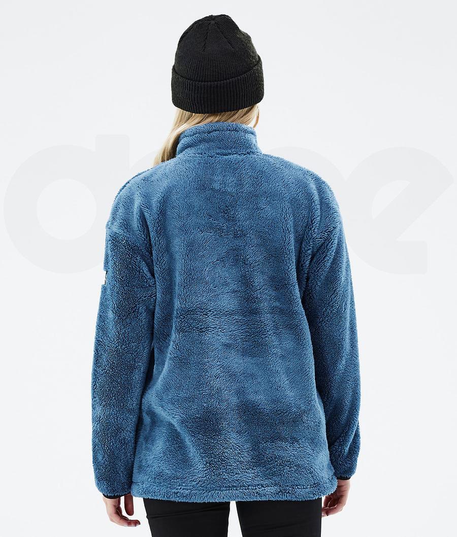 Dope Pile W Fleece Damen Blau Grau | CH1194QZ