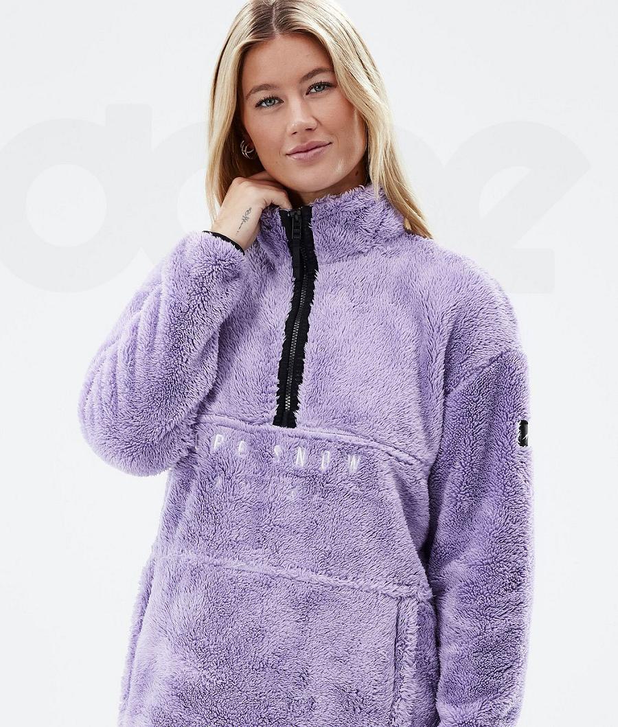 Dope Pile W Fleece Damen Lila | CH1192NB