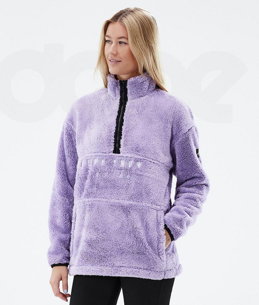 Dope Pile W Fleece Damen Lila | CH1192NB