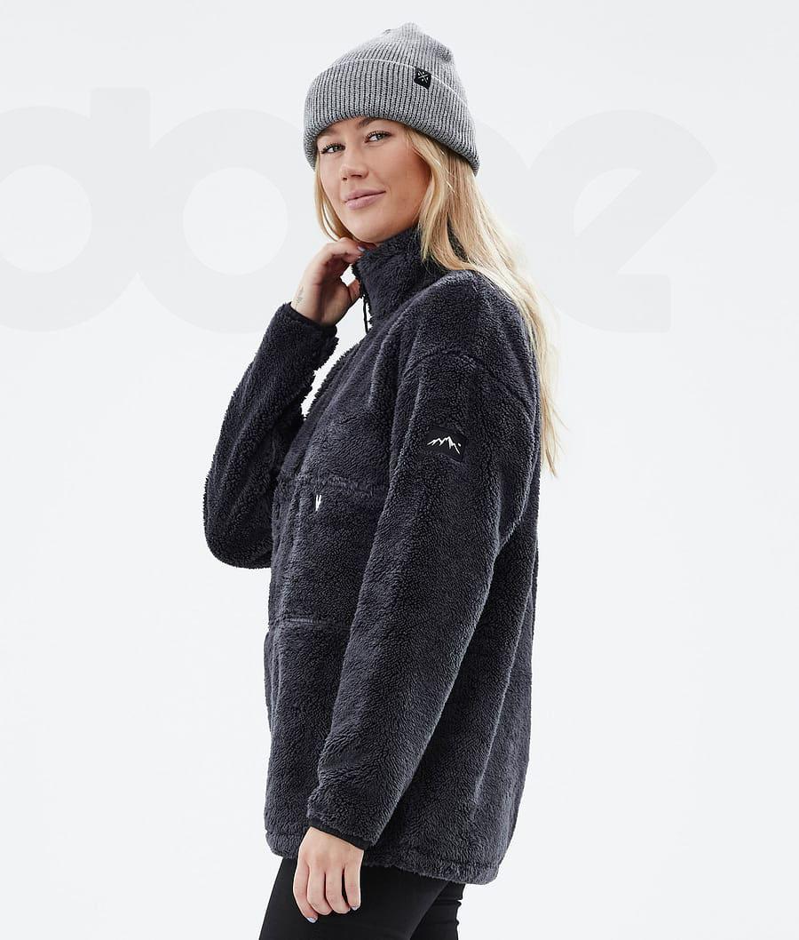 Dope Pile W Fleece Damen Schwarz | CH1193MA