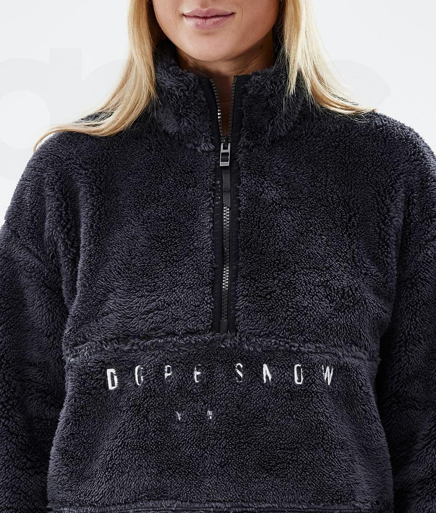 Dope Pile W Fleece Damen Schwarz | CH1193MA