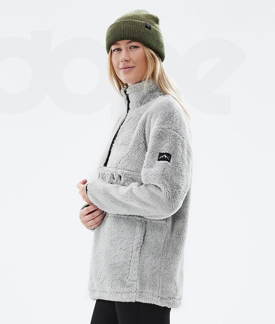 Dope Pile W Fleece Damen Silber | CH1191BC