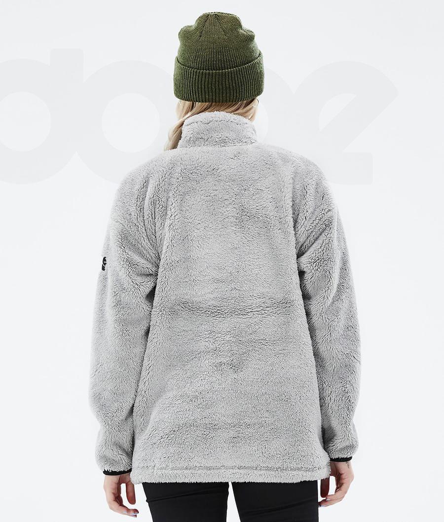 Dope Pile W Fleece Damen Silber | CH1191BC