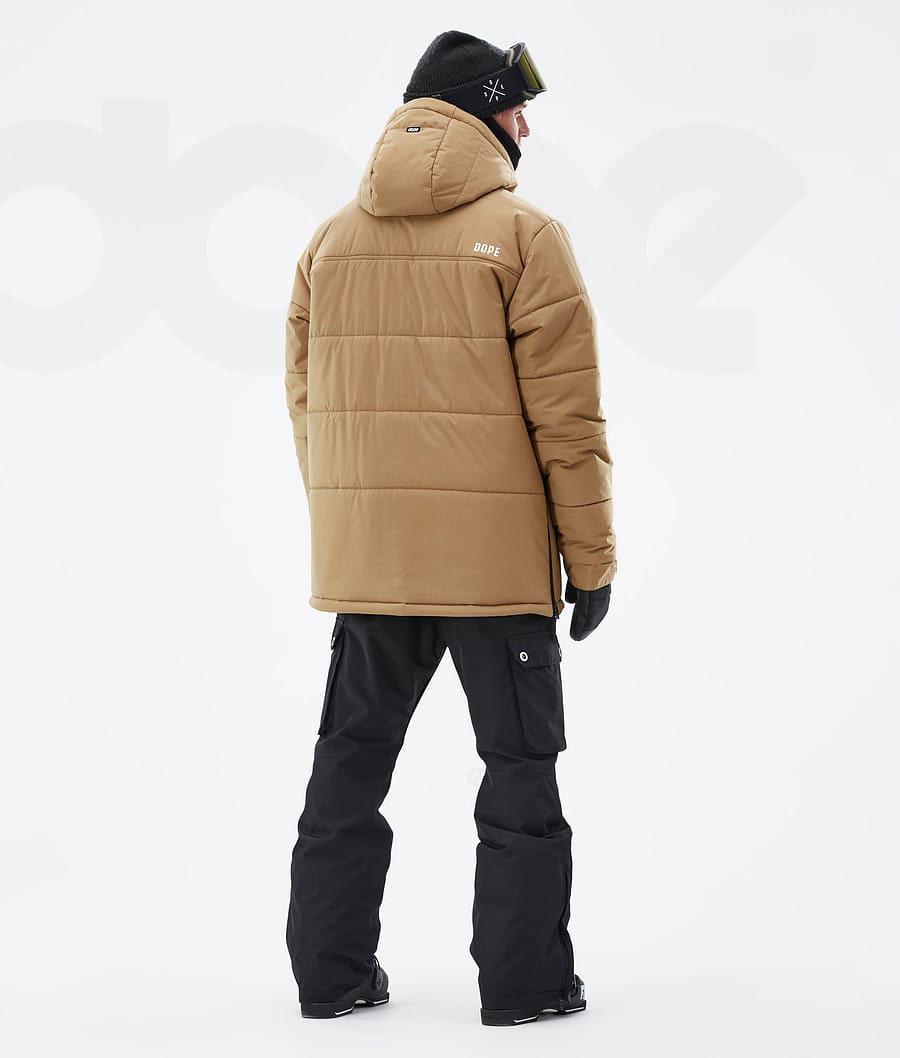 Dope Puffer Skijacken Herren Gold | CH2131WY