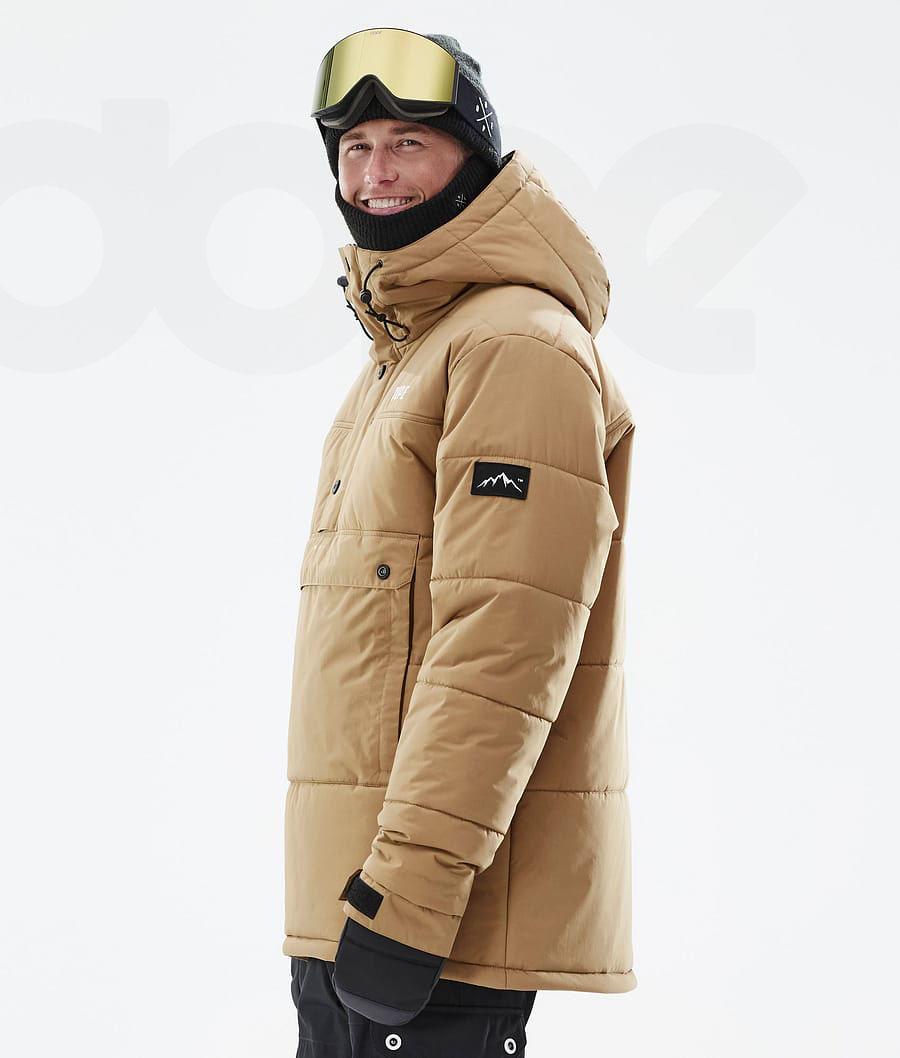 Dope Puffer Skijacken Herren Gold | CH2131WY