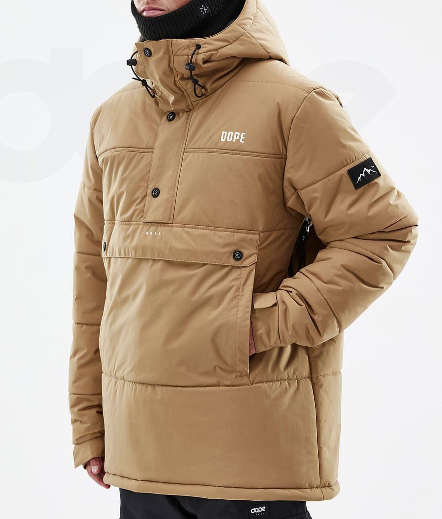 Dope Puffer Skijacken Herren Gold | CH2131WY