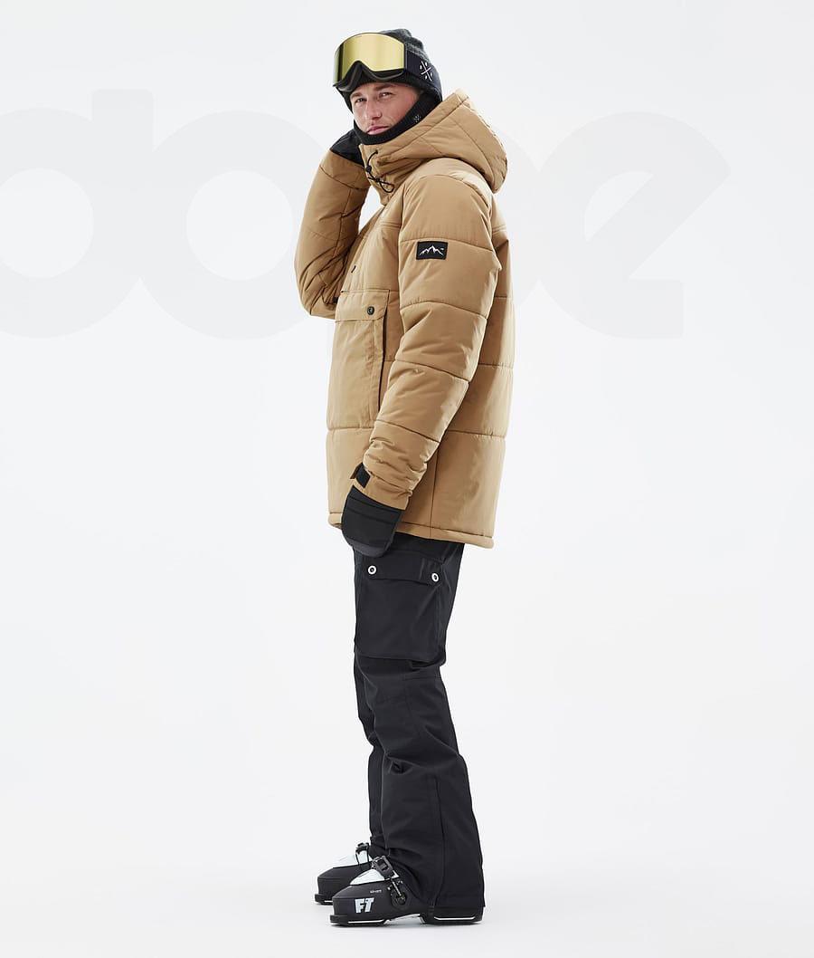 Dope Puffer Skijacken Herren Gold | CH2131WY