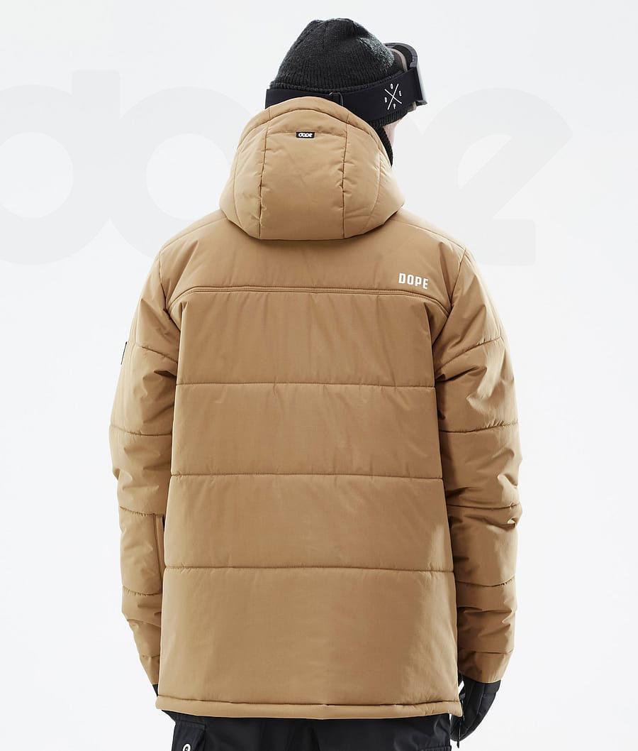 Dope Puffer Skijacken Herren Gold | CH2131WY