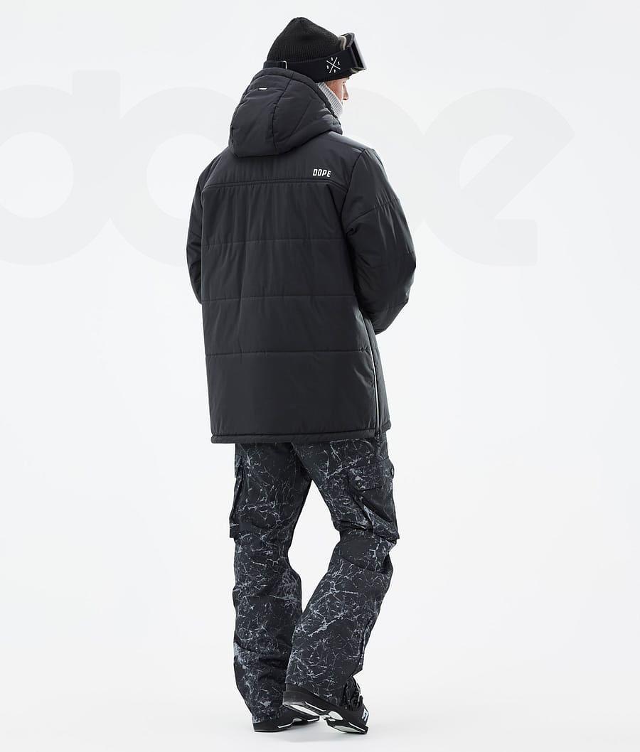 Dope Puffer Skijacken Herren Schwarz | CH2132EX