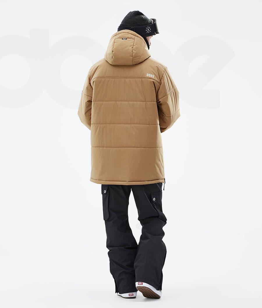 Dope Puffer Snowboardjacken Herren Gold | CH2259MA