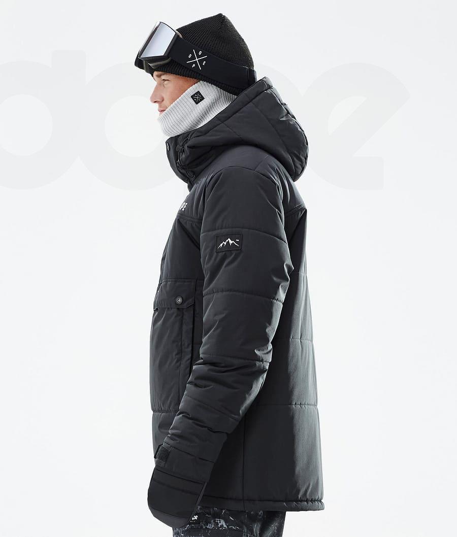 Dope Puffer Snowboardjacken Herren Schwarz | CH2260QZ