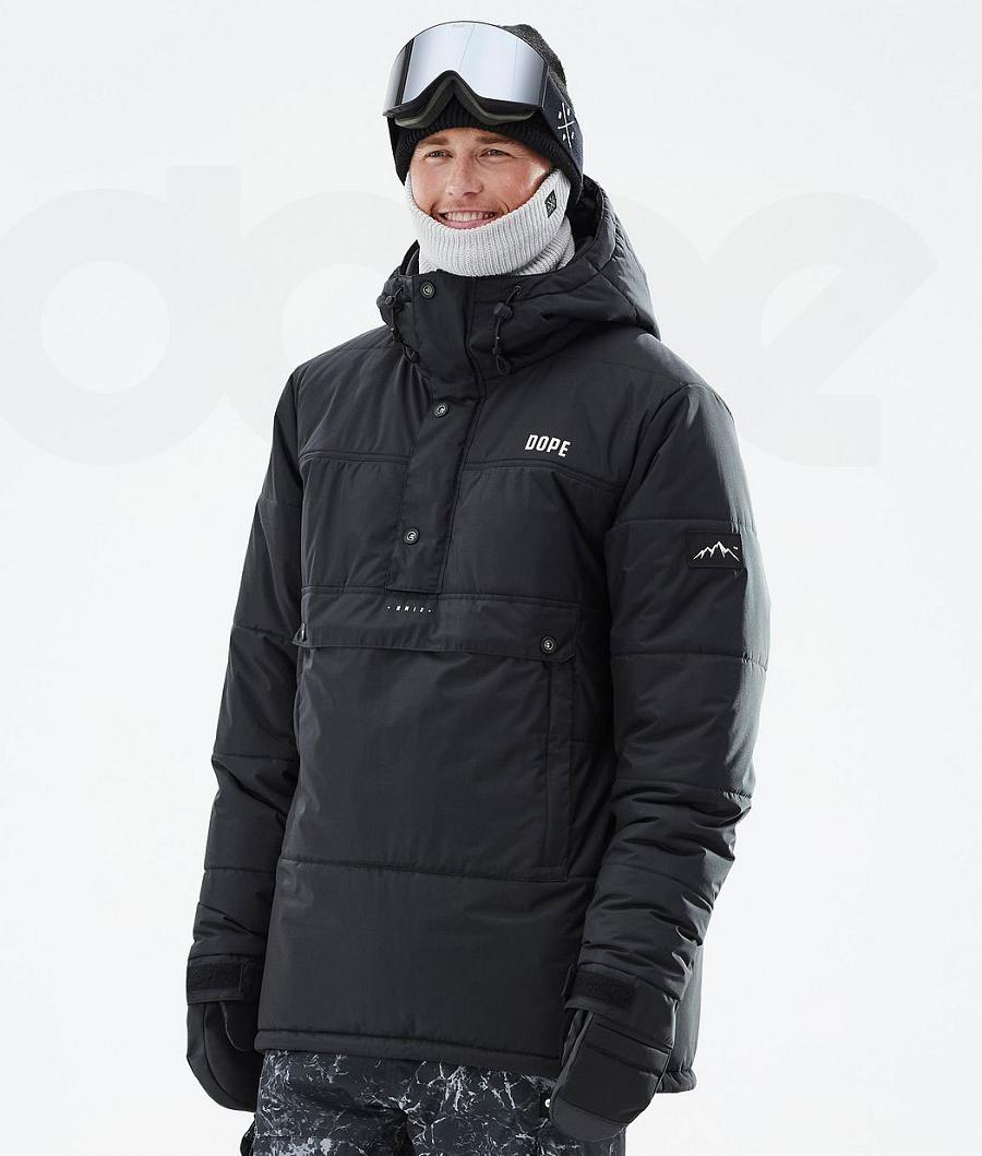 Dope Puffer Snowboardjacken Herren Schwarz | CH2260QZ